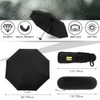 ZOMAKE Mini Travel Folding Umbrella - Windproof UV Protection Capsule