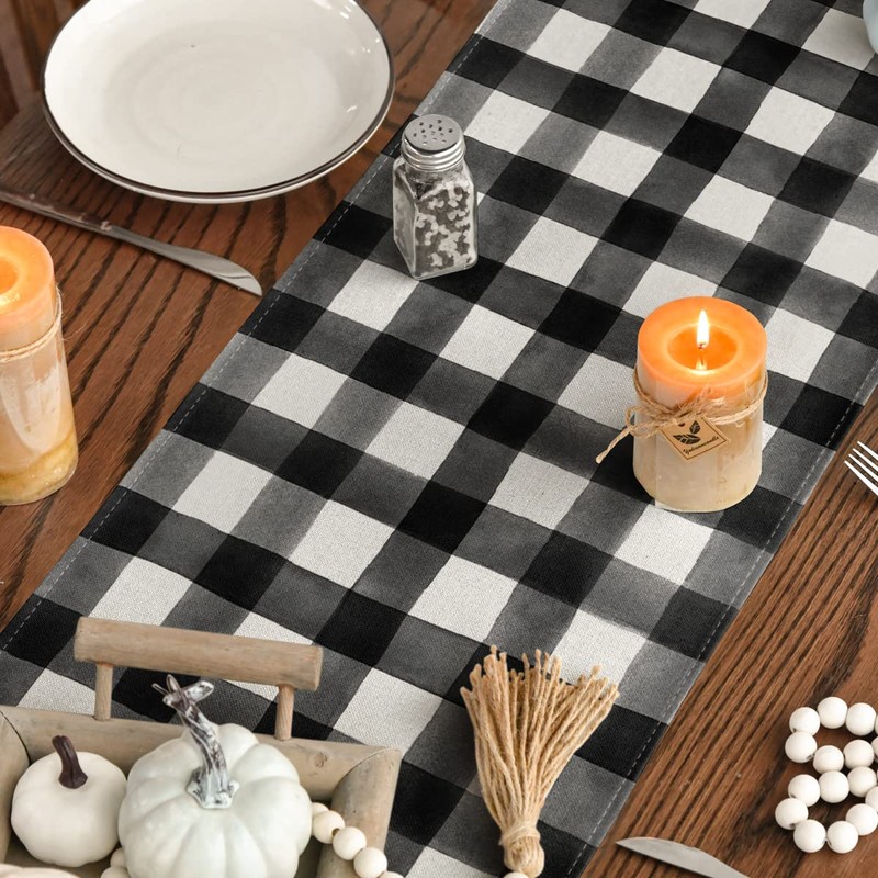 Artoid Mode Buffalo Plaid Truck Pumpkin Maple Leaf Hello Fall
