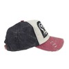 [YULOONG] 100% Cotton Retro Washed Denim Baseball Cap, Adjustable, Unisex,