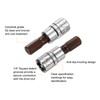 sourcing map 6pcs 9/32" Hex Bit Socket 1/4" Square Drive