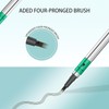 Eyebrow Pencil, Brush Head with Four Claws, Microblading Eyebrow Pencil,