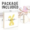 Rdtcgvss 4" X 4" Funny Easter Decor Desk Decor -