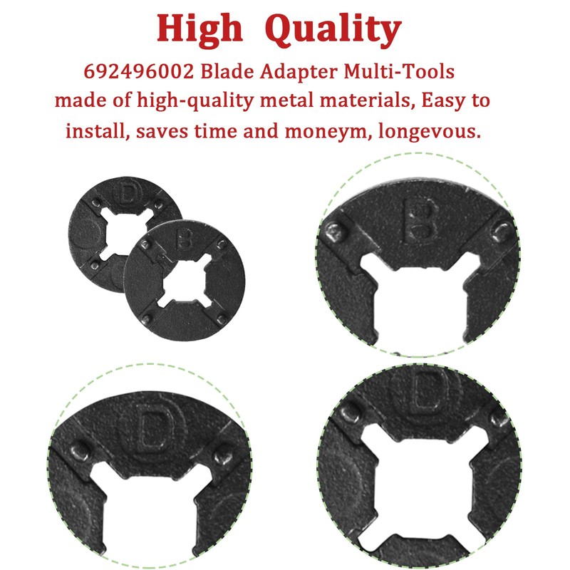 692496002 Blade Adapter Multi-Tool For RID-GID JobMax Ridgid Multi-Tool Head