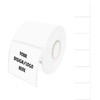 Yeachlaing 2"x2" White Square Thermal Label Stickers,Self-Adhesive Square Direct Thermal