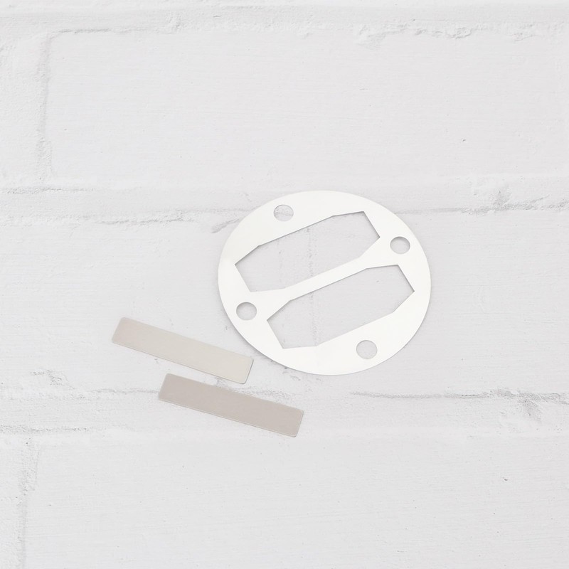 SG Store 4 Sets Air Compressor Head Aluminum Gasket Reed
