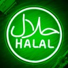 Halal Neon Signs for Wall Decor Dimmable Led Green Restaurant