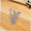 Abaodam 6pcs Heavy Duty Stainless Steel Survey Markers Durable Flat