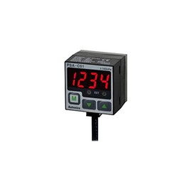 PSA-V01-Rc1/8, Sensor, Pressure, Negative Pressure, 3 1/2 Digit LED, 0 to -101.3 kPa, 2 NPN/1-5 VDC Out, Port Rc 1/8, 12-24 VDC