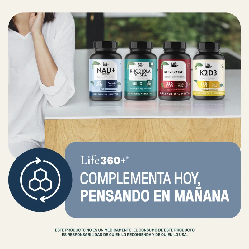 Nad Colgeno Hidrolizado Life 360 60 Cpsulas Nad Cpsulas Sin