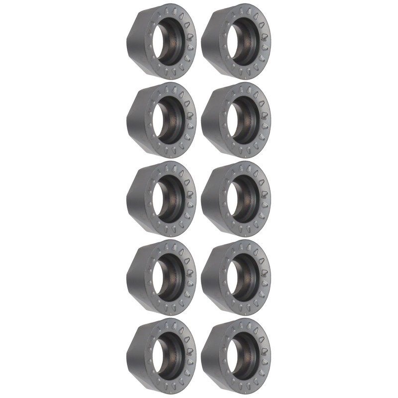 10Pcs Turning Insert Carbide Round Blade Lathe Cutter Milling CNC