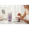 50 Oval Cotton Wool Cosmetic Pads, 100% Cotton - Face