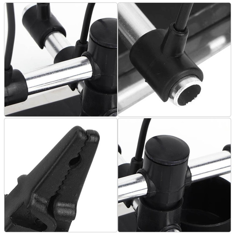 Professional Airbrush Bracket Tattoo Airbrush Sprayer Stand Holder Clips Model