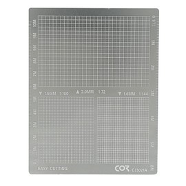 Cicogna Masking Tape Guide Cutting Guide Plastic Model Plate Type Masking Sheet for Cutting Painting Template Gundam AFV G Series (Type A)