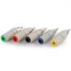 CLDIY Tin Brass Plated Insulated Binding Post Connectors for 5
