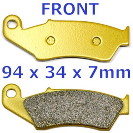 Master Chen Front Rear Brake Pads for Suzuki DRZ400 DRZ 400 Brakes DR-Z 400 2000-2024 SMK SMK5-SMK9 SML SML3-SML6 SY SK SK1-SK9 SL SL1-SL6 EY Y EK EK1-EK7 K K2-K4 FA131 FA185 MC0551-B