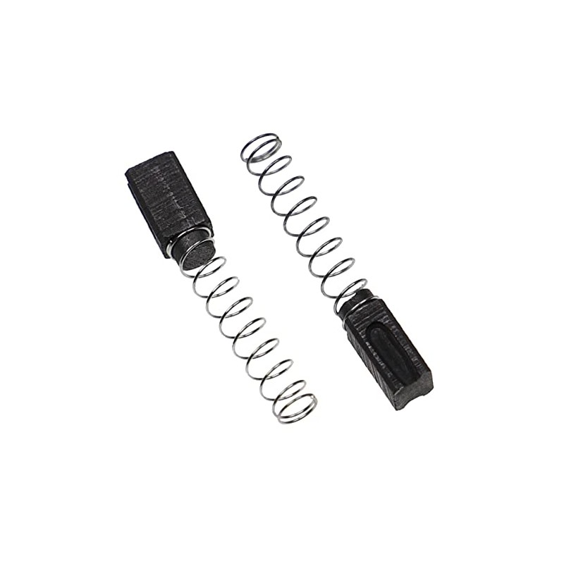 vhbw 2 x Carbon Brush Motor Carbon Abrasive Carbon 4