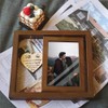 5th Anniversary Wedding Picture Frame Gift for Him Her, Rotating