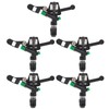 5Pcs 3/4in DN20 Female Thread Rotating Sprinkler Rocker Nozzle for