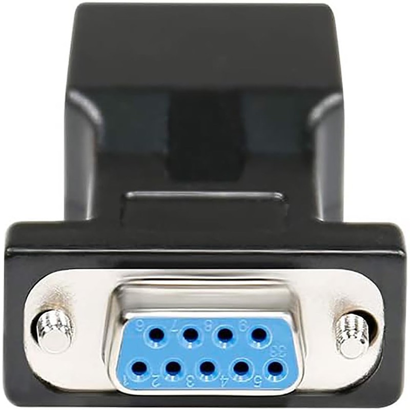 DTech RS232 DB9 to RJ45 Serial Adapter DB-9 Female to