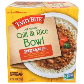 Tasty Bite Chili and Rice Bowl - 8.58 Ounce (Pack of 6)