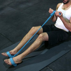 Elastic Pull Rope,Elastic Yoga Pedal Puller Band for Abdomen,Waist,Arm,Leg Stretching Slimming Training (Pull Rope)