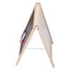 Kids Easel Double Sided Foldable Standing Large Painting Space Poplar