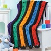Leisure Arts Q-Hook Afghans for The Family Crochet Book, Crochet
