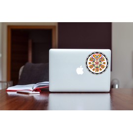 Pennsylvania Dutch Hex Sign Wall Decal - Design 9