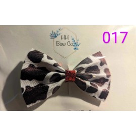 H&H Bows Cowgirl Bow Hair Clip for Girls