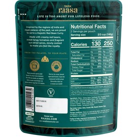 Tata Raasa Majestic Red Bean Curry, Vegan Friendly, Non-GMO, 10 Ounce (Pack of 6)
