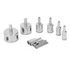 Round Shank Emery Hole Saw Bit Kit Robust High Speed