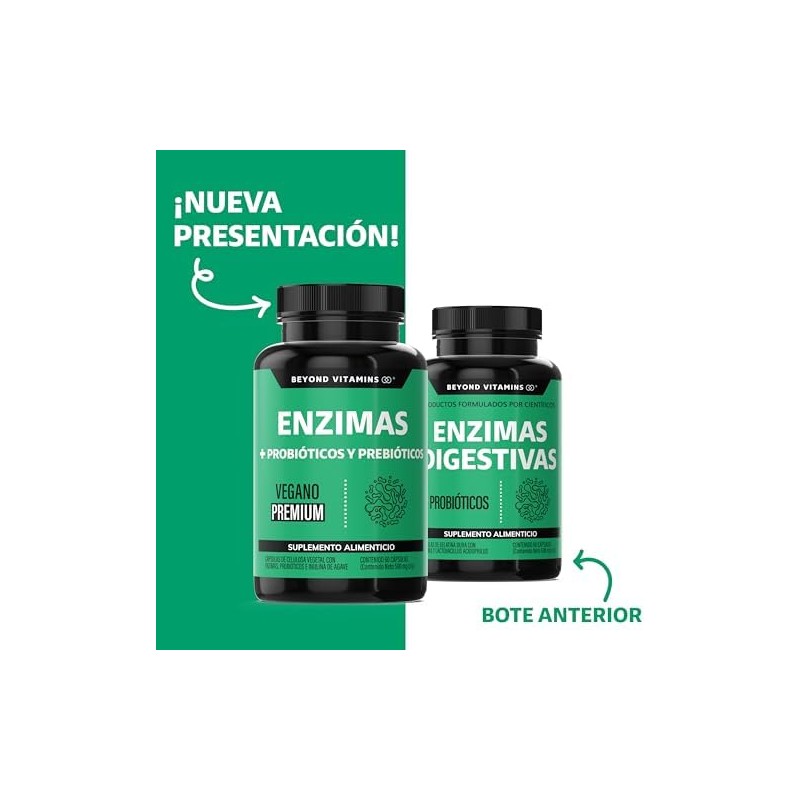 Enzimas Digestivas Probióticos Contiene 7 Enzimas Digestivas Probióticos Lactobacillus acidophilus