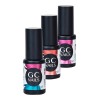 GC Nails Rubber Gel (set 3 Colores) Secado Lámpara Led/uv,