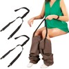 LJHYSD 2pcs Clip and Pull Dressing Aid,Dressing Stick for Elderly,Handicap