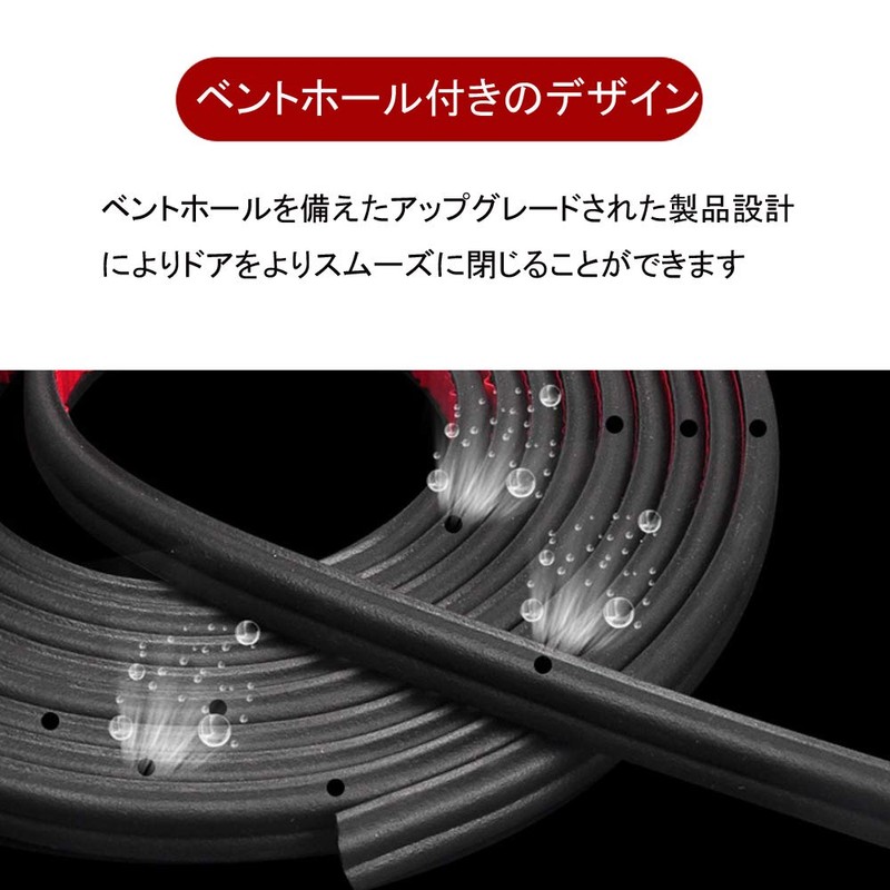 Innico Car Door Mall, Wind Noise Prevention Tape, Wind Noise