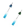 FITYLE 2pcs Japanese Windchimes Furin Antique Temple Bell Iwachu Cast