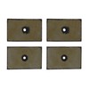 Apriciter 4 x Rear Suspension Buffer Leaf Spring Pad Replacement