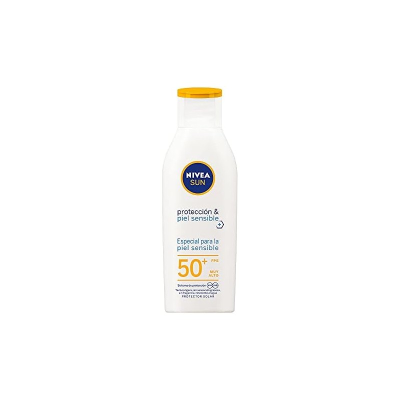 Nivea Sun Protector Solar Loción Fps 50 Para Piel Sensible