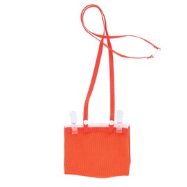 Marushin 0165017000 Pocket Pouch, Piccolino, Decorative Ribbon, Piccolino, School Entrance Goods, Kindergarten, Elementary School, Movable Pocket, Outing, Pocket, Pants, Clip, Pouch, Handkerchief,