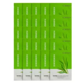 Hanganic 한가닉 마스크팩 1일1팩 수분 보습 티트리 25매 Hanganic Mask Pack 1 Day 1 Pack Moisturizing Tea Tree 25 Sheets
