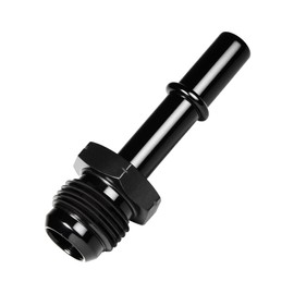 VehiMata 6AN Male to 5/16" SAE Quick Disconnect Male Push On EFI Fitting Adapter Aluminum