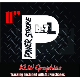 6.7 American Flag Vinyl Decal Stickers Diesel Stacks Truck 2500