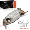 A-Premium Front Catalytic Converter Kit Direct-Fit Compatible with Honda Accord