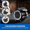 Vacmaster AM201R 3 Speed Floor Fan, 156W 550 CFM Air