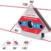 YESWELDER 25 LB & 50LB Welding Magnet-4 Pieces of Magnetic