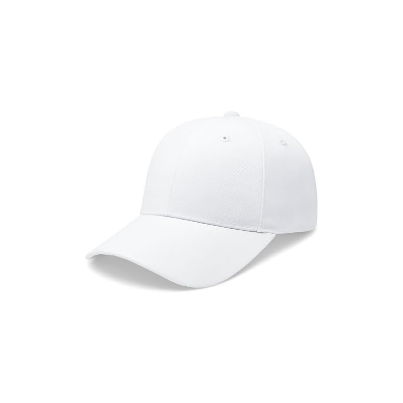 Genérico Gorras Económicas de Acrilico, Lisa, Cachucha Unisex, Ajustable, Ideal