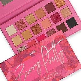 Paleta de sombras para ojos 18 colores mate y satinadas, Berry Pretty, Lure