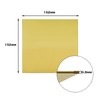 Create idea Pack of 2 H62 Solid Brass Sheet 152mm