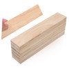 TOPERFUN Pack of 12 Unfinished Wooden Boards, 20 x 4