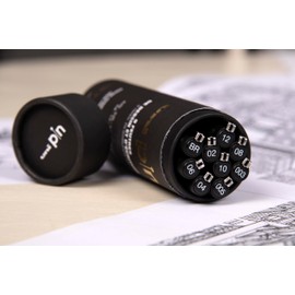 uni-ball PIN Black Felt Tip Pen Fineliners, Water and Fade-Resistant Ink, Ideal for Architects, Sketching, Scrapbooking, Outlining, Journaling, Art, Technical Drawing, Archival Quality, 9pc Gift Set